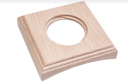 Bironi Шедель бук натурэль рамка 1-ая на бревно 280мм (скрытый монтаж) BF4C28-610-10 - фото 70429