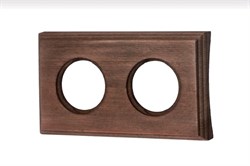 Bironi Шедель бук винтаж рамка 2-ая на бревно 240мм (скрытый монтаж) BF4C24-620-18 - фото 70456