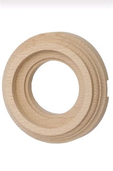 BIRONI Лизетта Бук Натурэль Рамка 1-ая на бревно 340мм (скрытый монтаж) BFC34-610-10 - фото 70479