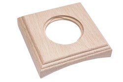 Bironi Шедель бук натурэль рамка 1-ая на бревно 220мм (скрытый монтаж) BF4C22-610-10 - фото 70481