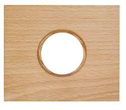 BIRONI Шедель Форест Бук Светлый бук Рамка 1-ая (скрытый монтаж) BF7-610-110 - фото 70483