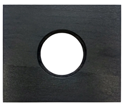 BIRONI Шедель Форест Бук Угольно-черный Рамка 1-ая (скрытый монтаж) BF7-610-119 - фото 70492