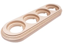 Bironi Лизетта бук натурэль рамка 4-ая на бревно 280мм BFC28-640-10 - фото 70497