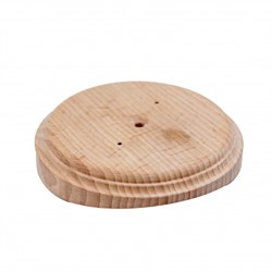 BIRONI Лизетта Бук Натурэль Рамка под распред. коробку 78мм на бревно 200мм BFC20-KR78-10 - фото 70498