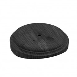 BIRONI Лизетта Бук Угольно-черный Рамка под распред. коробку 78мм на бревно 240мм BFC24-KR78-119 - фото 70504