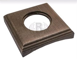 Bironi Шедель бук винтаж рамка 1-ая на бревно 280мм (скрытый монтаж) BF4C28-610-18 - фото 70509