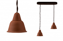 Bironi Терракот светильник на витом проводе (цвет коричневый), 1 плафон, 72/18 BS1-11-3636/72/18 - фото 70524