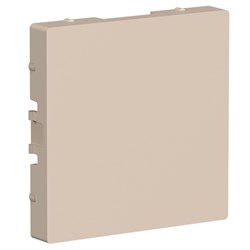 Systeme Electric AtlasDesign песочный заглушка без суппорта для многопостовых рамок ATN001209 - фото 70856