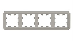 Systeme Electric AtlasDesign Antique шампань рамка 4-ая, универсальная ATN100504 - фото 70915