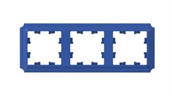 Systeme Electric AtlasDesign Antique аквамарин рамка 3-ая, универсальная ATN101103 - фото 71004