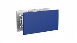 Systeme Electric AtlasDesign аквамарин розетка двойная с заземлением, со шторками со сдвиж. крышк, 16А, в сборе ATN001128 - фото 71009