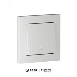 ATLASDESIGN SMART 1-кл. ВЫКЛЮЧАТЕЛЬ с подсв., Zigbee, сх.1, L+N, 10А, мех., БЕЛЫЙ ATN000113Z pe987125 - фото 71532