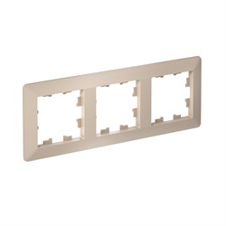 Systeme Electric AtlasDesign Air Песочный/дымчатый белый Рамка 3-ая ATN221203 - фото 71568