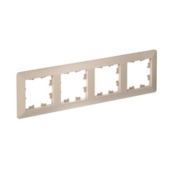 Systeme Electric AtlasDesign Air Песочный/дымчатый белый Рамка 4-ая ATN221204 - фото 71580