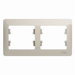 Glossa молочный рамка 2-ая, горизонтальная GSL000902 - фото 71969