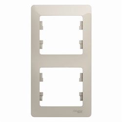 Glossa молочный рамка 2-ая, вертикальная GSL000906 - фото 71973