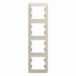 Glossa молочный рамка 4-ая, вертикальная GSL000908 - фото 72005