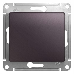 Glossa сиреневый туман выключатель 1-клавишный, сх.1, 10AX GSL001411 - фото 72128