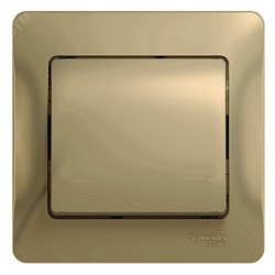 Выключатель 1-кл. СП Glossa 10А IP20 (сх. 1) 10AX в сборе титан SE GSL000412 pe601524 - фото 72238