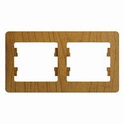 Glossa дерево дуб рамка 2-ая, горизонтальная GSL000502 - фото 72263