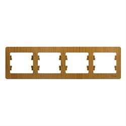 Glossa дерево дуб рамка 4-ая, горизонтальная GSL000504 - фото 72266