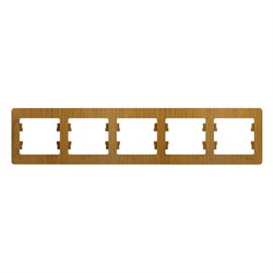 Glossa дерево дуб рамка 5-ая, горизонтальная GSL000505 - фото 72267