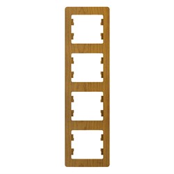 Glossa дерево дуб рамка 4-ая, вертикальная GSL000508 - фото 72287