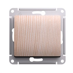 Systeme Electric Glossa Сосна Выключатель 1-клавишный, сх.1, 10АХ, механизм GSL001511 - фото 72296