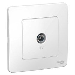 Blanca внутренняя белый розетка TV BLNTS000011 - фото 72465