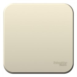 Blanca наружняя молочная переключатель 1-клавишный 10А, 250B, изолированная пластина BLNVA106012 - фото 72611