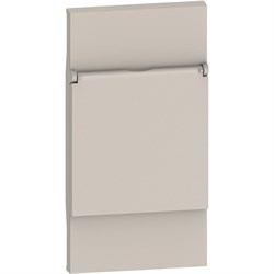 BTicino Living now песочный лицевая панель с крышкой для розеток 2К+З немецкого стандарта 2 мод KM04P - фото 72866