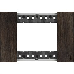 BTicino Living now Орех рамка итальянский стандарт 3 мод KA4803LG - фото 72872