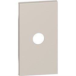 BTicino Living now песочный лицевая панель для TV розеток и каб выводов с 1 отверстием 2 мод KM08M2 - фото 72895