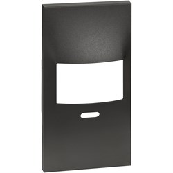 BTicino Living now чёрный лицевая панель для датчика движения 2 мод KG17SL - фото 72918