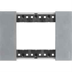 BTicino Living now Луна рамка итальянский стандарт 3 мод KA4803NW - фото 72924