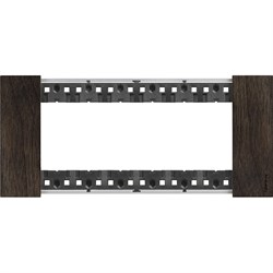 BTicino Living now Орех рамка итальянский стандарт 6 мод KA4806LG - фото 72959