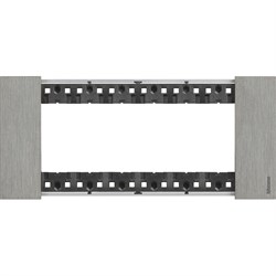 BTicino Living now Сталь рамка итальянский стандарт 6 мод KA4806ZG - фото 72965