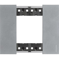 BTicino Living now Луна рамка немецкий стандарт 2 мод KA4802NW - фото 72979