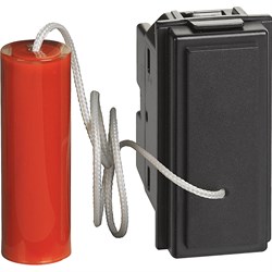 BTicino Living now чёрный переключатель со шнурком 1 мод KG4033 - фото 72995