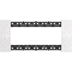 BTicino Living now Пиксель рамка итальянский стандарт 6 мод KA4806MW - фото 73000