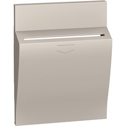 BTicino Living now песочный лицевая панель для карточного выключателя 3 мод KM22 - фото 73008