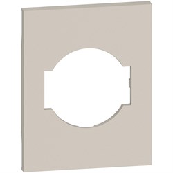 BTicino Living now песочный лицевая панель для розеток 2К+З немецк/итальян стандарта 3 мод KM03M3 - фото 73025