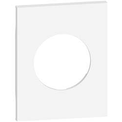 BTicino Living now белый лицевая панель для розеток 2К+З немецкого стандарта 3 мод KW04M3 - фото 73038