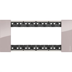 BTicino Living now Аура рамка итальянский стандарт 6 мод KA4806DM - фото 73044