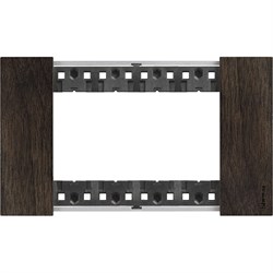 BTicino Living now Орех рамка итальянский стандарт 4 мод KA4804LG - фото 73059