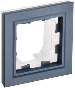 IEK Brite Base маренго рамка 1 место IP44 BR-M12-44-K35 - фото 73187