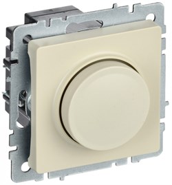 IEK Brite Base бежевый светорегулятор поворотно нажимной 600Вт BR-D20-0600-K10 - фото 73193