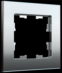 IEK Brite Decor алюминий металл рамка 1 место BR-M12-M-K47 - фото 73237