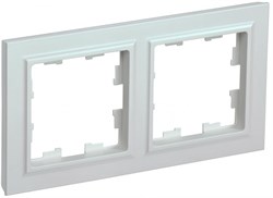 IEK Brite Base жемчуг рамка 2 места BR-M22-K36 - фото 73448
