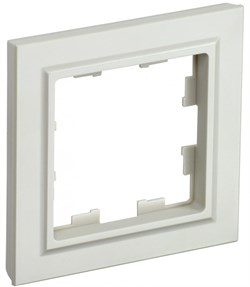 IEK Brite Base бежевый рамка 1 место BR-M12-K10 - фото 73467